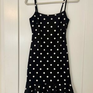 Black & White polka dot dress